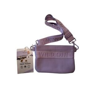 Wild one recycled material treat purse NEW lilac